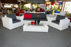 ชุดโซฟาหวายวิลโลว์กันน้ำธรรมชาติแบบทันสมัยสำหรับตกแต่งสวนและโรงแรมบ้านไร่ - Product Image 4