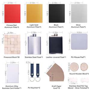 70 pièces de matériel de gravure DIY - Product Image 4