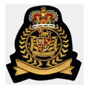 Insignes de fil de lingot de mode de haute qualité fabrication de qualité supérieure nouveau Design insignes de fil de lingot de mode mode personnaliser le patch #1126 - Product Image 4