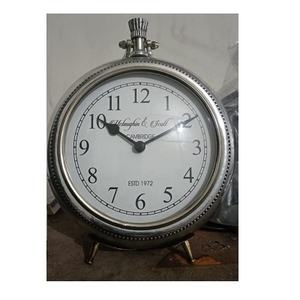 Horloge de table de Noël à thème amour en métal poli de nouvelle conception par Lord LVE0074 - Product Image 3