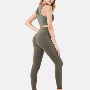 Servicios OEM Último estilo Mujeres Yoga Set Alta calidad Mujeres Yoga Set Diseño personalizado Mujeres Yoga Set - Product Image 2