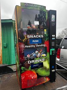 Distributeurs automatiques réfrigérés de snacks et boissons pour articles au détail Distributeurs automatiques à vendre à bas prix - Product Image 4