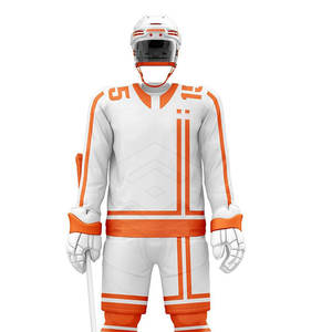 Uniformes de Hockey sobre Hielo Personalizados Estilo 2025, Tela 100% Poliéster, Ecológicos y Transpirables para Hombre - Product Image 6