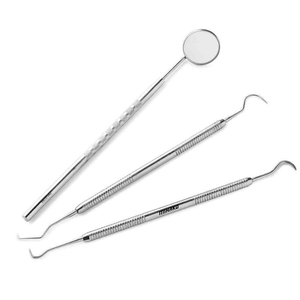 Espejo Dental de Acero Inoxidable, Juego de Herramientas Preparadas para Dentista, Kit de Cuidado Dental, Pinzas, Juego de Herramientas de Sonda de 3 Piezas - Product Image 3