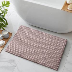 Alfombra de Baño de Microfibra Chenille Beige Melody, Antideslizante, Suave, 50x50 cm - Product Image 4
