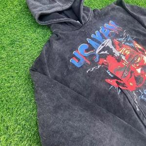 Vente en gros pas cher respirant séchage rapide hommes sweats à capuche en gros qualité supérieure tenue décontracté respirant hommes pullover sweats à capuche - Product Image 3