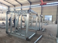 Maisonnette de luxe moderne en forme de cabane, en alliage d'aluminium, préfabriquée, modulaire, mini-maison, espace de travail, studio de jardin