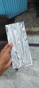 Elegante losa de piedra turquesa, hoja decorativa pulida única para mesa de superficie de pared Interior de lujo y uso artesanal personalizado - Product Image 3