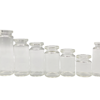 Ensemble de flacons de voyage en verre et métal colorés, contenants cosmétiques rechargeables anti-fuite pour le rangement des articles de toilette et des soins de la peau