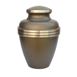 โกศแกะสลักสีทองเงินสำหรับใส่เถ้ากระดูกของมนุษย์ที่ทำด้วยมือทำด้วยมือสำหรับใส่เถ้ากระดูกด้านบนดีไซน์ชั้นนำพร้อมขอบเหลี่ยม - Product Image 2