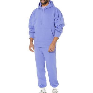 Sweat à capuche en coton mélangé pour homme, taille plus, molleton lourd, hiver, écologique, vente en gros, streetwear surdimensionné - Product Image 6