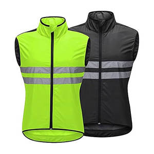 2025 New Design Excellent Quality High visibility <b>reflective</b> safety vest Summer Cycling Vest - Product Image 3