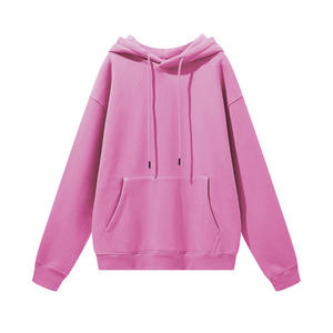 Sweats à capuche personnalisés, décontractés, avec logo imprimé, poids lourd, avec broderie unisexe, sweats à capuche personnalisés en coton et polyester. - Product Image 3