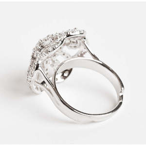 Anillos de Plata de Ley 925 de Primera Calidad para Mujer, Chapados en Rodio con Diamantes o Circonitas, Diseño Numérico, Joyería para Hombre - Product Image 5