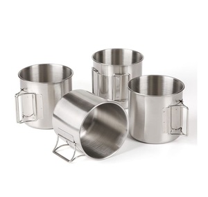 Best Stainless Steel Insulated <b>Coffee</b> Mug Metal Tea Cup with Handle Double Wall Durable Drinkware for Home Office Travel Camping - Product Image 5