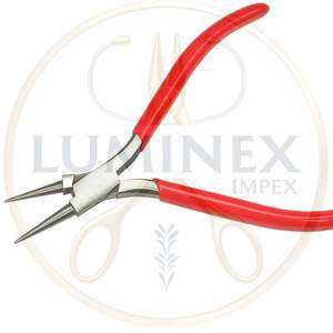 LUMINEX IMPEX LUB=6 Stainless Steel <b>Round</b> <b>Nose</b> <b>Pliers</b> for Jewelry Plating DIY Use Light-Weight - Product Image 6
