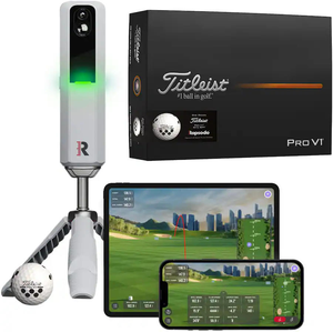 RECIÉN LLEGADO: OFERTA FLASH en el Monitor de Golf MLM2PRO con (12) Pelotas de Golf Titleist 2025 Pro V1 - Plateadas - Product Image 1