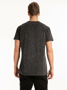 T-shirt personnalisé pour hommes en coton tricoté coupe ajustée de haute qualité, séchage rapide, respirant, design vierge, lavage à la main - Product Image 4