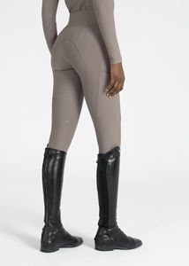 Leggings d'équitation haute performance pour femmes, avec assise intégrale en silicone, tissu extensible ventilé en maille, design personnalisé - Product Image 6