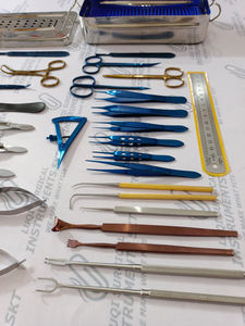 Juego de Instrumentos Quirúrgicos de Blefaroplastia de Acero Inoxidable de Alta Calidad con Certificación CE para Cirugía de Párpados y Microcirugía Ocular - Product Image 3