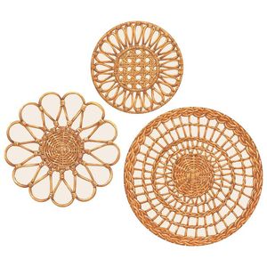 Assiette en rotin unique, idéale pour la décoration saisonnière de la maison, les réunions de famille, les événements culturels et les occasions romantiques - Product Image 5
