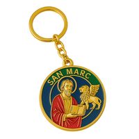Porte-clés en métal religieux personnalisés de qualité supérieure, porte-clés en forme de croix, souvenirs et cadeaux chrétiens
