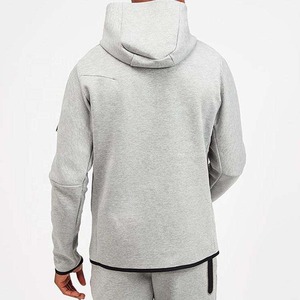 Sudaderas con capucha suaves informales con logotipo estampado personalizado, conjunto de chándal para hombre, sudaderas con capucha extragrandes, chándal para hombre - Product Image 2