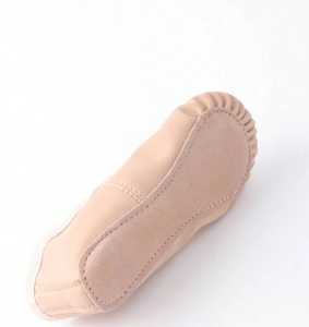 Vente directe en usine Meilleure vente Design personnalisé Chaussures de danse et de ballet de couleur unie Cuir véritable de haute qualité Vente en gros Prix bon marché - Product Image 3