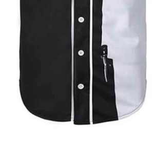 Vêtements de sport légers pour équipes, ensemble de tenue de baseball pour hommes, maillot à boutons, fabricant OEM ODM - Product Image 6