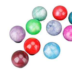 ลูกบอลคริสตัลหินอ่อนลูกบอลเรซินสีสันสดใสออกแบบได้ตามต้องการ - Product Image 2