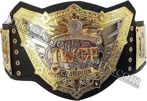 Gants de boxe Sac Set New Japan Pro Wrestling IWGP World Heavyweight Championship Belt - Product Image 2