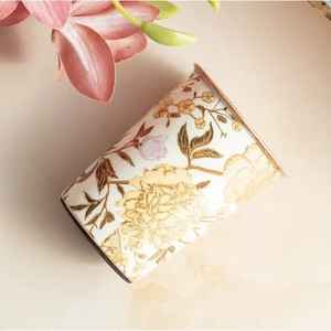 Verre en cuivre pur imprimé de haute qualité fabriqué à la main avec des motifs tribaux décoratifs pour les amoureux du patrimoine à la côte en gros - Product Image 6