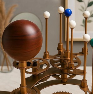 Indian Manufacture Handcrafted Brass Orrery <b>Planetarium</b> Model <b>for</b> <b>Home</b> Decor Gifts or Educational Use Available <b>for</b> Best Price - Product Image 3