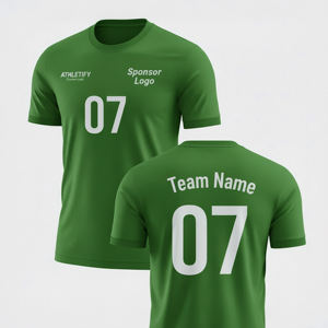 Camisetas de fútbol transpirables diseñadas para ligas escolares y competiciones deportivas profesionales Fabricación personalizada - Product Image 1