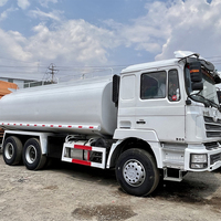 Camion citerne à carburant Shacman F3000 6x4 351-450 ch 30000L personnalisable avec sous-entrepôt, nouveau modèle 2025, pour l'Afrique et l'Amérique du Sud