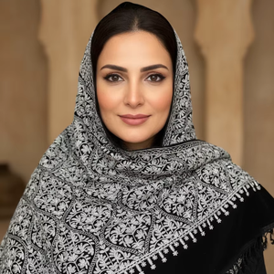 ผ้าคลุมไหล่พัชมีนา ลายใบไม้/ดอกไม้ ยาว นุ่ม สำหรับผู้หญิง ฤดูหนาว ผลิตจากใยวิสโคส 100% ขายส่งจากโรงงาน ทนทาน ทันสมัย แบบดั้งเดิม - Product Image 1