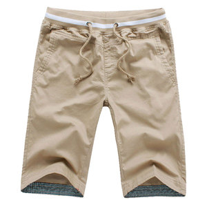 กางเกงขาสั้นผู้ชายคุณภาพสูง สวมใส่สบายทุกวัน เนื้อผ้านุ่ม ยืดหยุ่น เอวกระชับ เหมาะสำหรับใส่ในบ้าน กิจกรรมกลางแจ้ง ลำลอง และกิจกรรมประจำวัน - Product Image 1