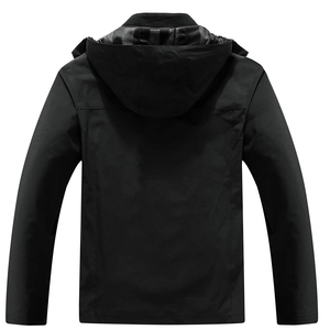 Chaqueta de Invierno Tejida de Alta Calidad para Hombre, Estilo Urbano, Primavera, a la Moda, Impermeable, Cortavientos y Transpirable - Product Image 2