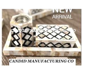 Arabic Bakhoor Burner <b>Indian</b> Mother of Pearl Tray <b>Set</b> With Box and Burner Incense Bakhoor <b>Jewellery</b> Box - Product Image 4