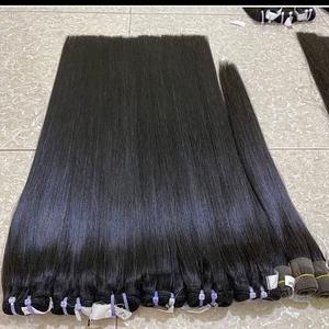 Tissage en lot vietnamien, Extensions de cheveux humains lisses, à os 100% naturel, bon marché, vente en gros - Product Image 1