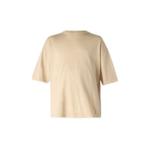 Camiseta Casual para Hombre, Cuello Redondo, Hombros Caídos, Oversize, Algodón, Corte Holgado, Estilo Urbano, Moda de Verano, Secado Rápido, 230g, Personalizable OEM - Product Image 5