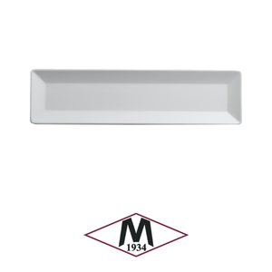 Plateau rectangulaire en grès blanc Tokyo M1934, 30 x 8 cm, fournitures de restauration, vaisselle de traiteur, vente en gros - Product Image 4