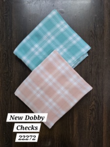 Tissu à carreaux Dobby teint en fil de qualité supérieure pour chemises et vêtements Tissu à carreaux tissé Dobby de qualité export - Product Image 5