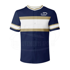 Suministro directo de fábrica Jersey de béisbol de manga corta Transpirable y de talla grande Nuevo estilo Jersey - Product Image 5