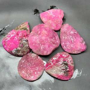 อัญมณีสีชมพูอัญมณีแคลไซต์โคบอลต์ธรรมชาติ100% อัญมณีแคลไซต์สำหรับทำเครื่องประดับอัญมณีแคลไซต์โคบอลต์แบบหลวม - Product Image 4