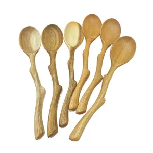 Best Price For Wooden Folk and Spoon Set Wholesale Home Utensil Accessories Classic Wooden Spoon from Vigifarm
