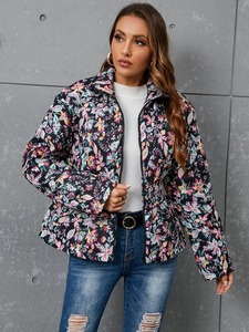Best-Selling <b>Lightweight</b> <b>Woman</b> Puffer <b>Jacket</b> Coat Windproof and Quick Dry Winter Warm with Breathable Feature Woven Method - Product Image 5
