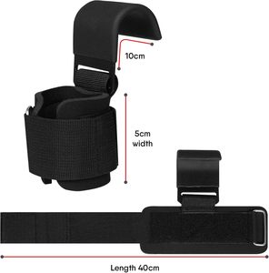 Có Thể Điều Chỉnh Tập Thể Dục Chống-Trượt Phòng Tập Thể Dục Nắm Dây Đeo Cổ Tay Hỗ Trợ Trọng Lượng Nâng Móc Cho Unisex Phụ Kiện Tập Thể Dục Điện Móc - Product Image 4