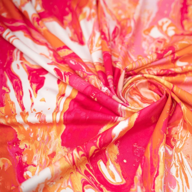 Knitting Fabric Blend Spandex and Polyester