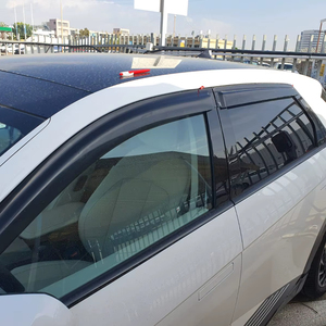 ตัวเบี่ยงหน้าต่างหรูหราและกระบังหน้าสำหรับ Hyundai Santa Fe IV (TM/TMA) วัสดุ PMMA การติดตั้งเทป3M - Product Image 1